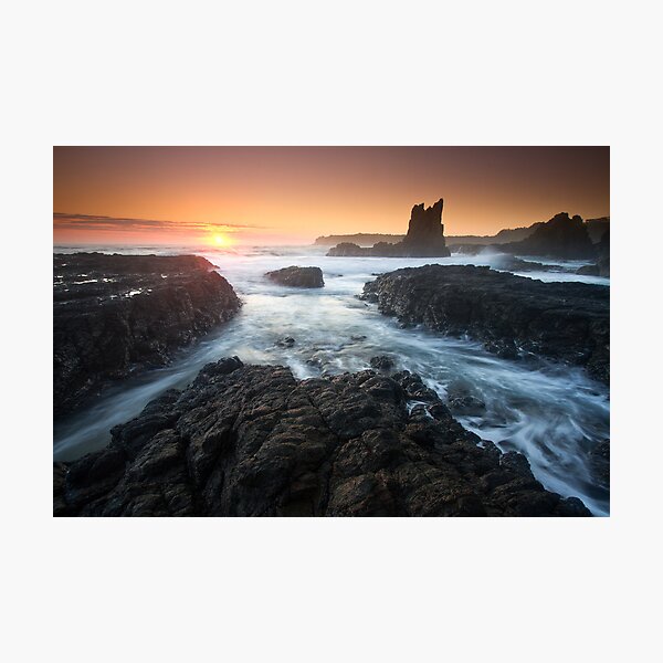 "Cathedral Sunrise" ∞ Kiama, NSW - Australia Photographic Print