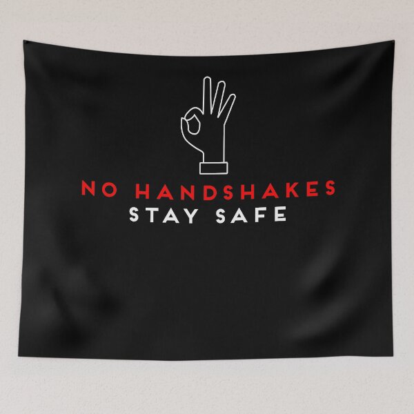 Item preview, No Handshakes Corona Awareness designed and sold by durkstars.