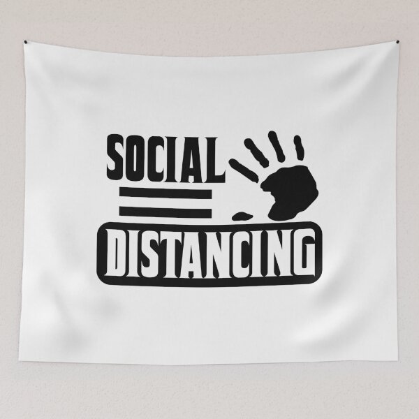 Item preview, Social Distancing | Stay Home | Stay Safe designed and sold by Melcu.