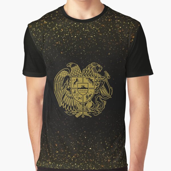 Item preview, Armenian Gerb Gold designed and sold by YerevanShirts.