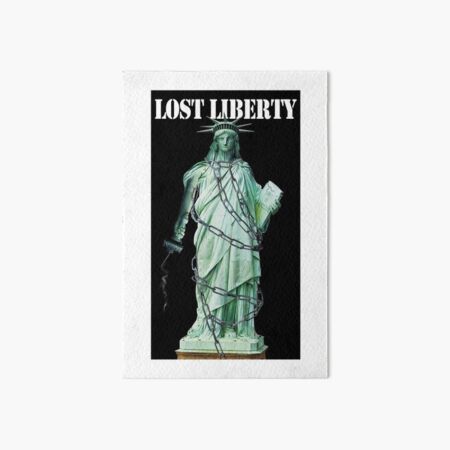 Lost Liberty Art Board Print