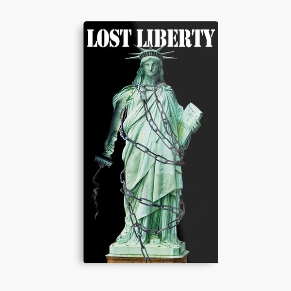 Lost Liberty Metal Print