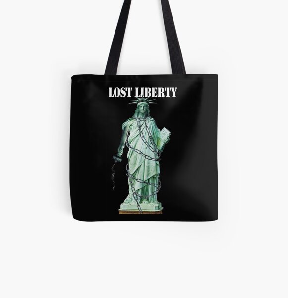 Lost Liberty All Over Print Tote Bag