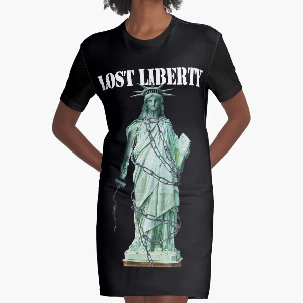 Lost Liberty Graphic T-Shirt Dress