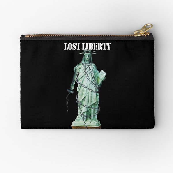 Lost Liberty Zipper Pouch