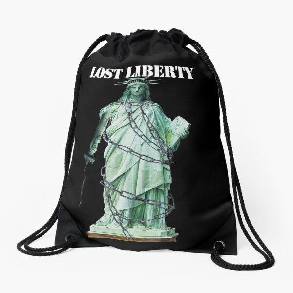 Lost Liberty Drawstring Bag
