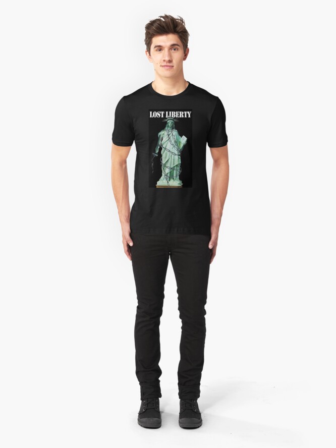 Alternate view of Lost Liberty Slim Fit T-Shirt
