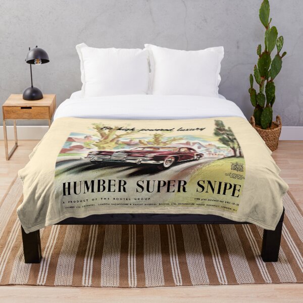 HUMBER SUPER SNIPE Throw Blanket