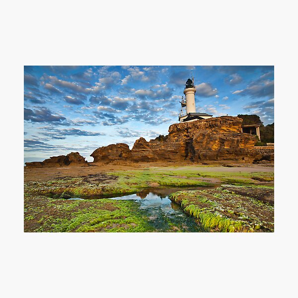 Item preview, Early morn at Point Lonsdale lighthouse designed and sold by Vicki Moritz.