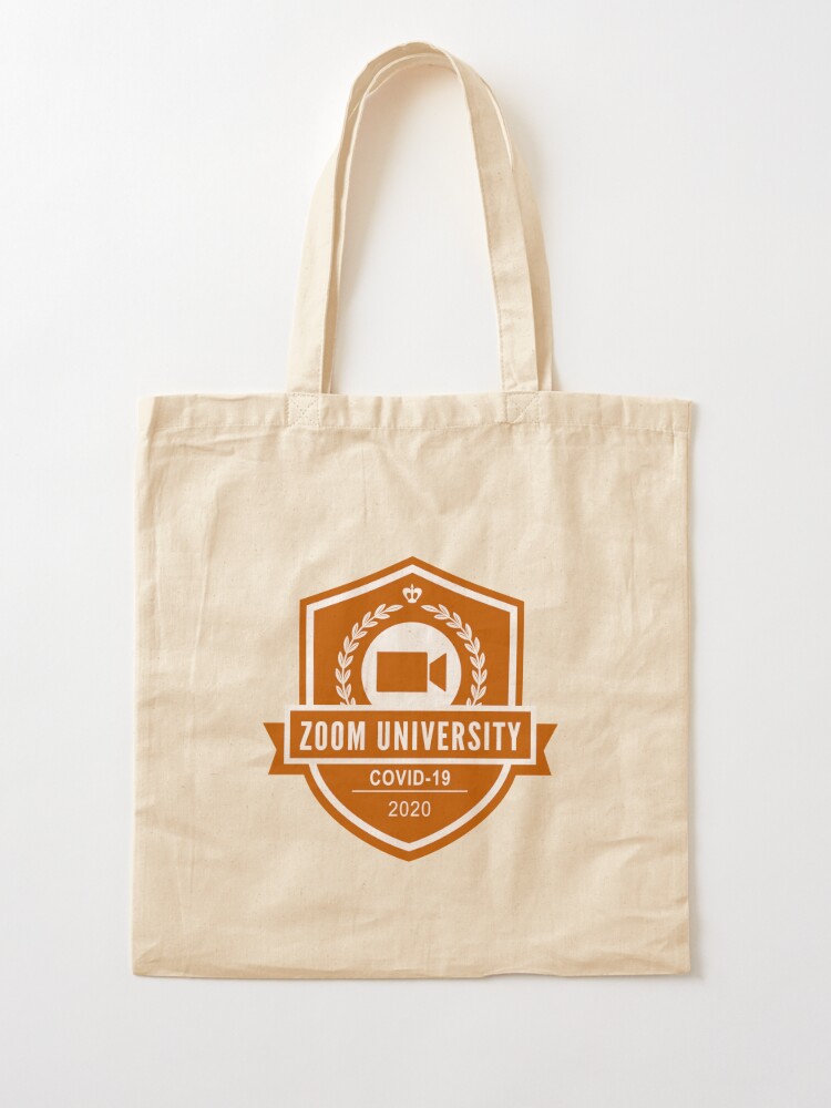 burnt orange tote bag