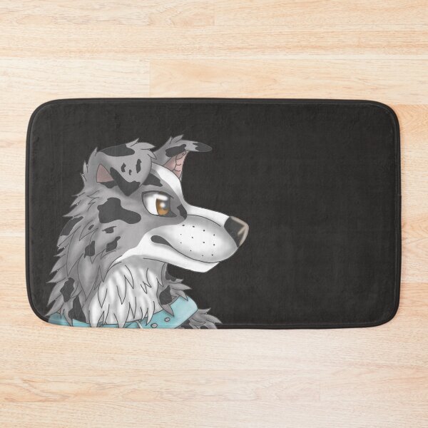 Item preview, Slate/blue Merle Border Collie designed and sold by Bamsdrawz.