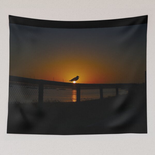 Item preview, A Silhouette Of A Seagull At Dawn designed and sold by Jason Gilbert.