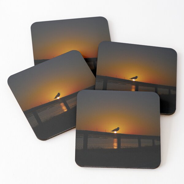 Item preview, A Silhouette Of A Seagull At Dawn designed and sold by Jason Gilbert.