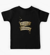 Mischief Managed Banner Kids T-Shirt