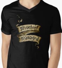 Mischief Managed Banner Men's V-Neck T-Shirt