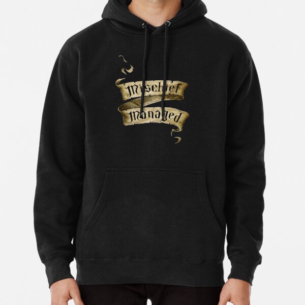 Mischief Managed Banner Pullover Hoodie