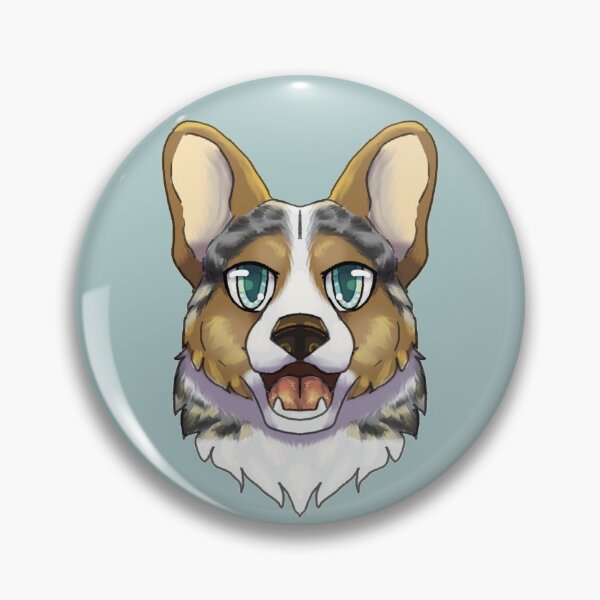 Artikelvorschau, Blauer Merle Corgi entworfen und verkauft von Bamsdrawz.