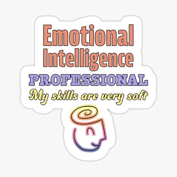 Emotional Intelligence Professional. Sticker