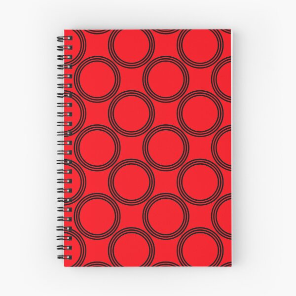 Item preview, Geometric Design with circles black red designed and sold by Move-Art.