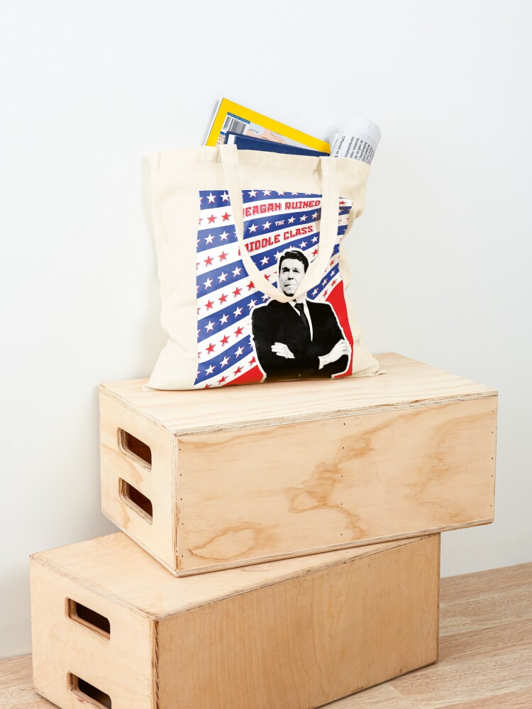 Alternate view of Reagan Ruined the Middle Class Tote Bag