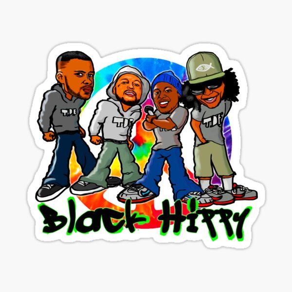 Black Hippy Graffiti Style Sticker