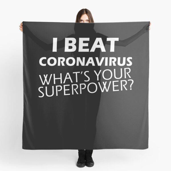 Item preview, I beat coronavirus what's your superpower? designed and sold by Mfk Clothes.