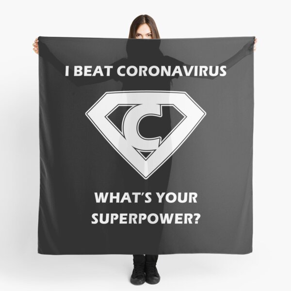 Item preview, I beat coronavirus what's your superpower? designed and sold by Mfk Clothes.