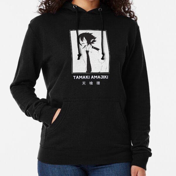 TAMAKI AMAJIKI - My Hero Academia - Black Version Lightweight Hoodie