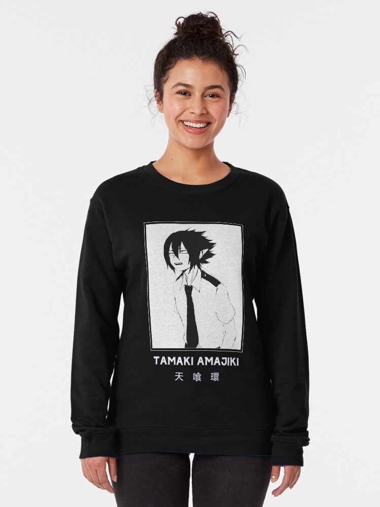 Alternate view of TAMAKI AMAJIKI - My Hero Academia - Black Version Pullover Sweatshirt