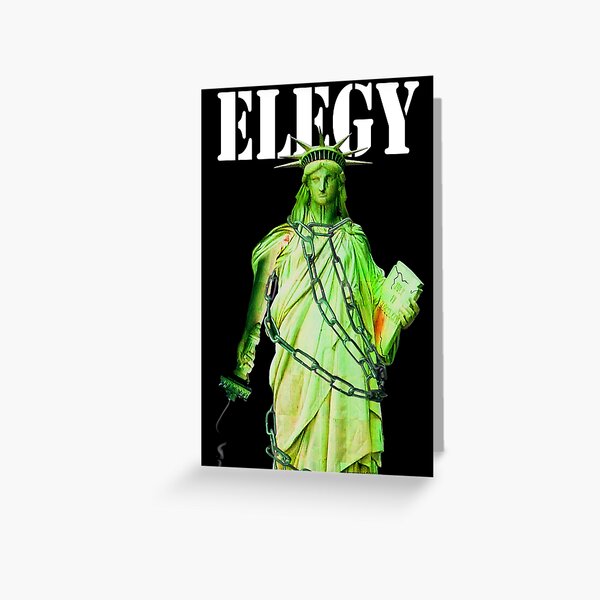 Elegy Greeting Card