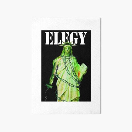 Elegy Art Board Print