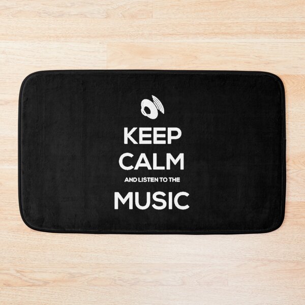 Item preview, Keep Calm and Listen to the Music designed and sold by Spartawolf.