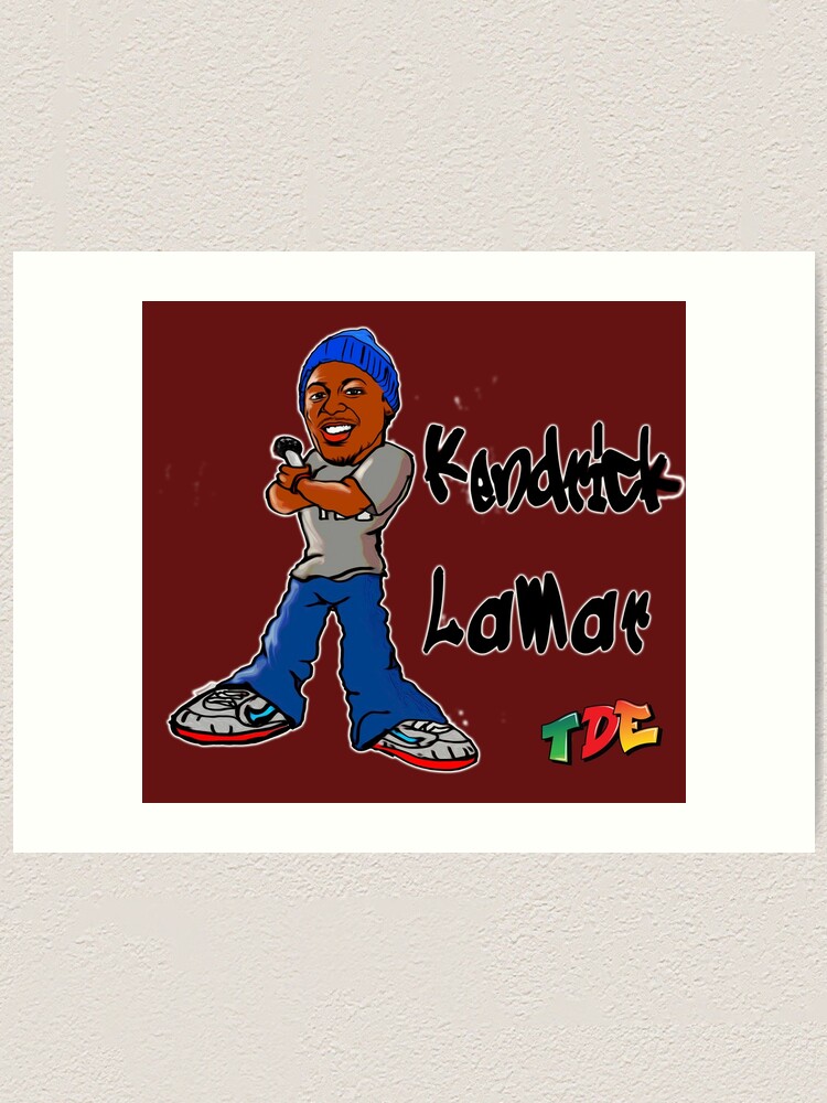 Kendrick Lamar Graffiti Style Sticker for Sale by art-customized