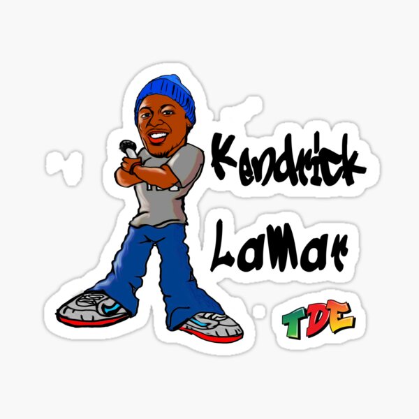Kendrick Lamar Graffiti Style Sticker