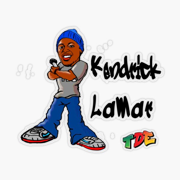 Kendrick Lamar Graffiti Style Sticker for Sale by art-customized
