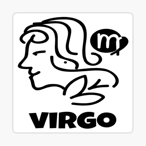 September Virgo Stickers Redbubble
