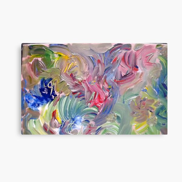 "Elementals" - Acrylic on Canvas Metal Print