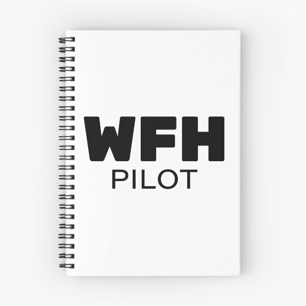 Item preview, WFH, Working From Home designed and sold by Space Fox.