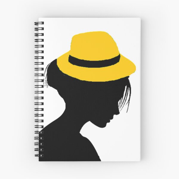 Item preview, LADY WITH BRIGHT YELLOW HAT designed and sold by Adri Barnard.