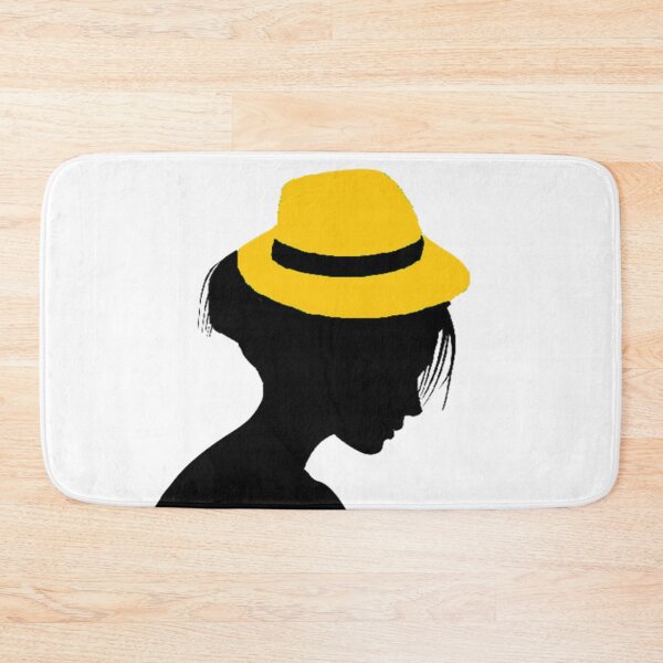 Item preview, LADY WITH BRIGHT YELLOW HAT designed and sold by Adri Barnard.