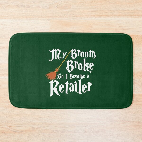Item preview, My Broom Broke So I Become A Retailer - Funny Halloween designed and sold by overstyle.