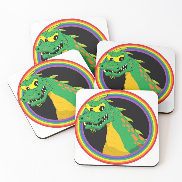 Item preview, Rainbow Ring and Green Monster designed and sold by Riccivela.