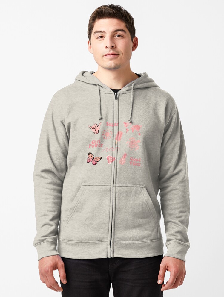 pink aesthetic hoodie