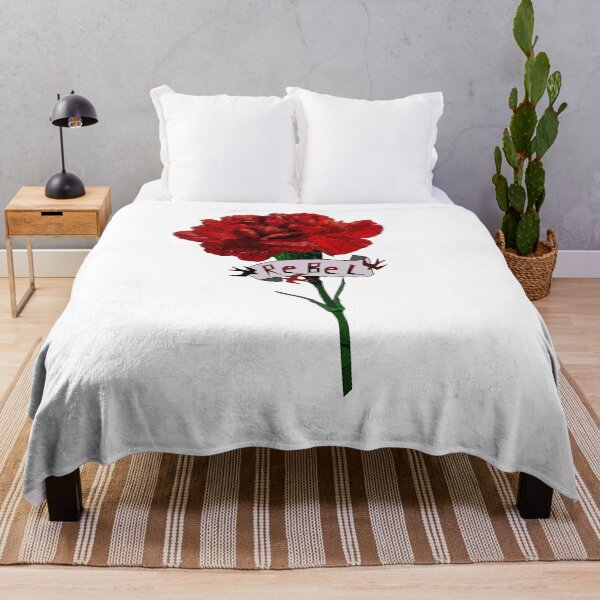Item preview, Red carnation with birds designed and sold by Cliquehearts.