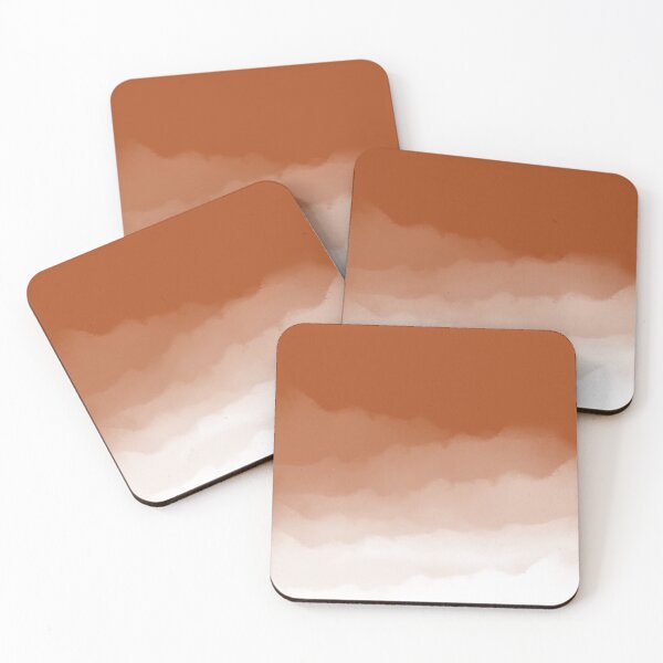 Artikelvorschau, Burnt Orange Aquarell Ombre (gebranntes Orange / Weiß) entworfen und verkauft von Design Minds Boutique.