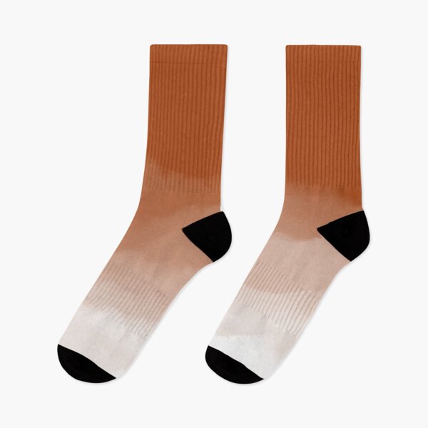 Artikelvorschau, Burnt Orange Aquarell Ombre (gebranntes Orange / Weiß) entworfen und verkauft von Design Minds Boutique.