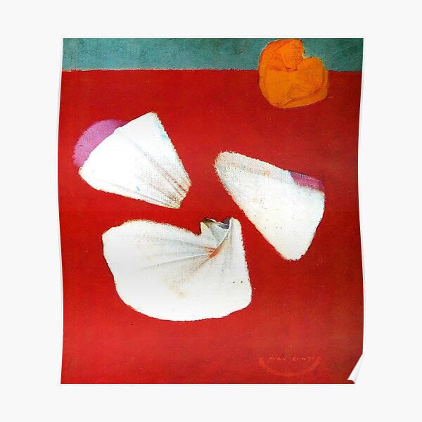 Muscheln und Blumen-Max Ernst Poster