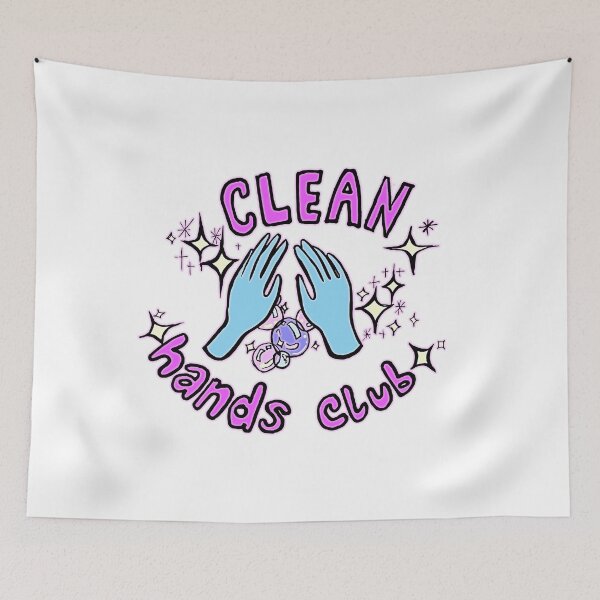 Item preview, Clean Hands Club - Pink Glow version designed and sold by Chloë, Natalie, & Sam Buse.