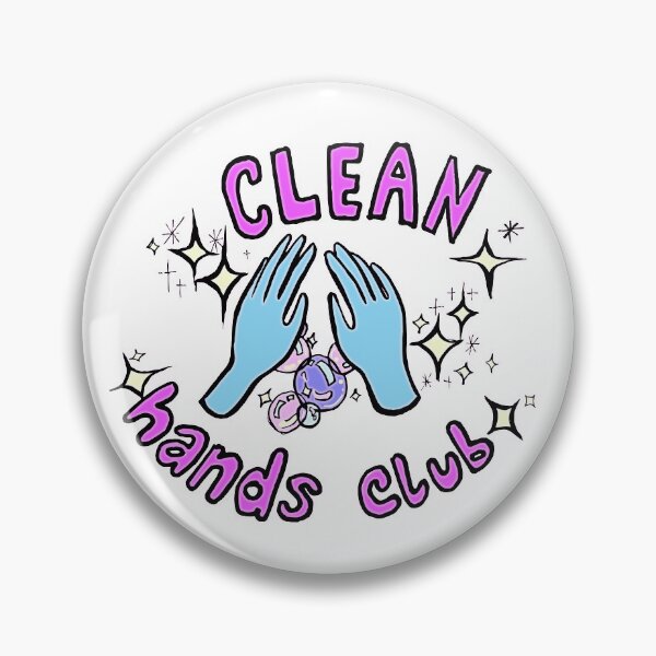 Item preview, Clean Hands Club - Pink Glow version designed and sold by Chloë, Natalie, & Sam Buse.