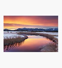 First Snow Photographic Print